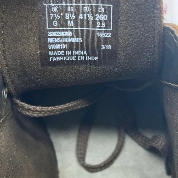 CLARKS Brown Bushacre 2 - Picture 9 of 10